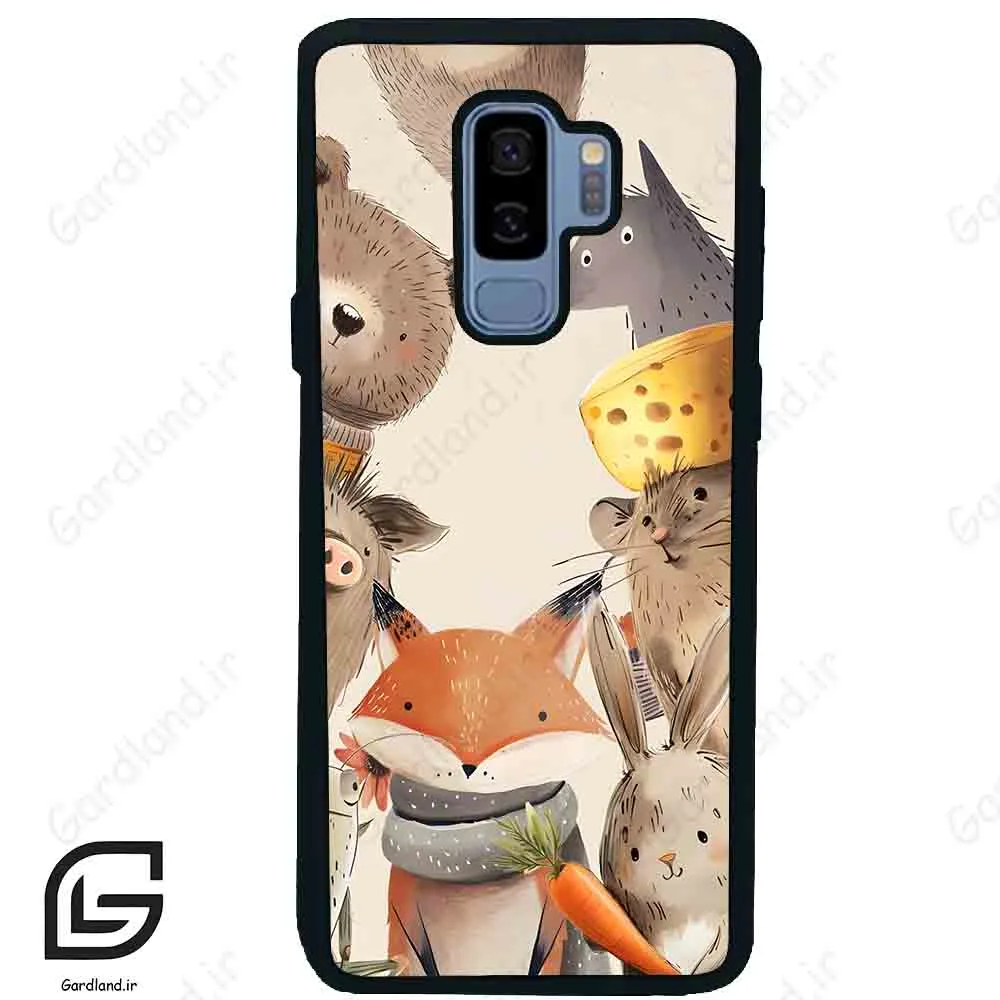 قاب گوشی سامسونگ اس 9 پلاس (Galaxy S9 Plus ) طرح حیوانات کد 2338