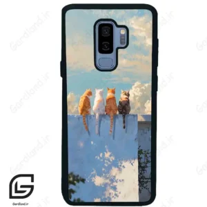 قاب گوشی سامسونگ اس 9 پلاس (Galaxy S9 Plus ) طرح گربه کد 2367