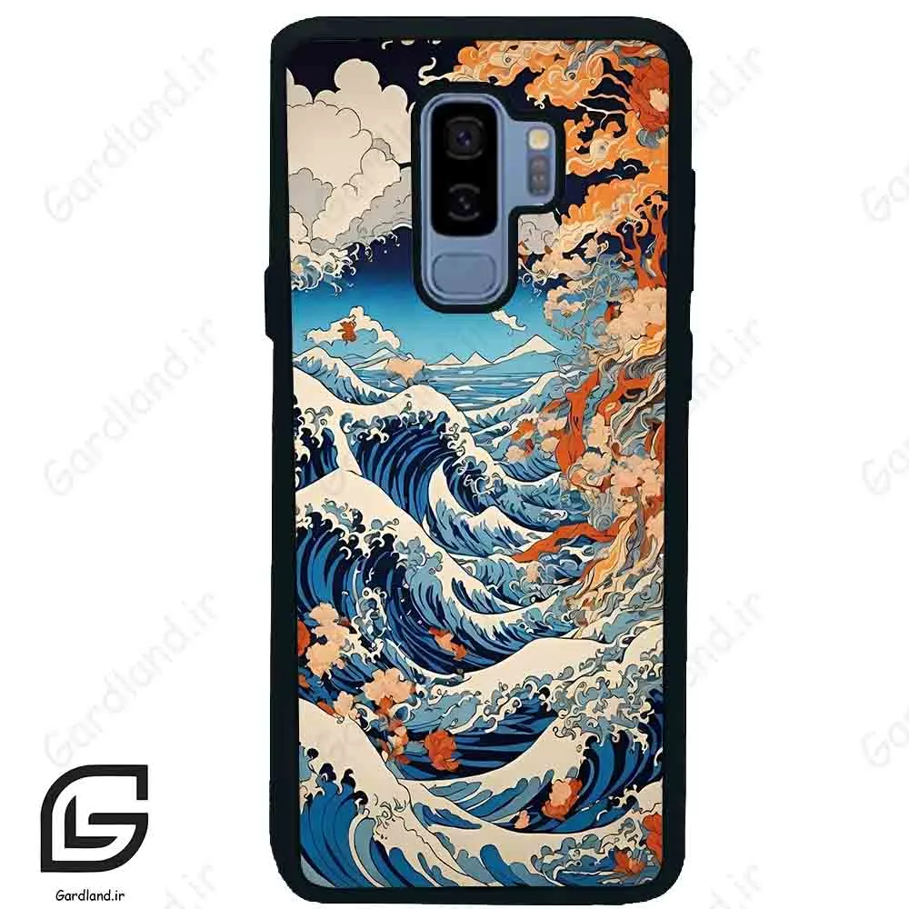 قاب گوشی سامسونگ اس 9 پلاس (Galaxy S9 Plus ) طرح موج کد 2418