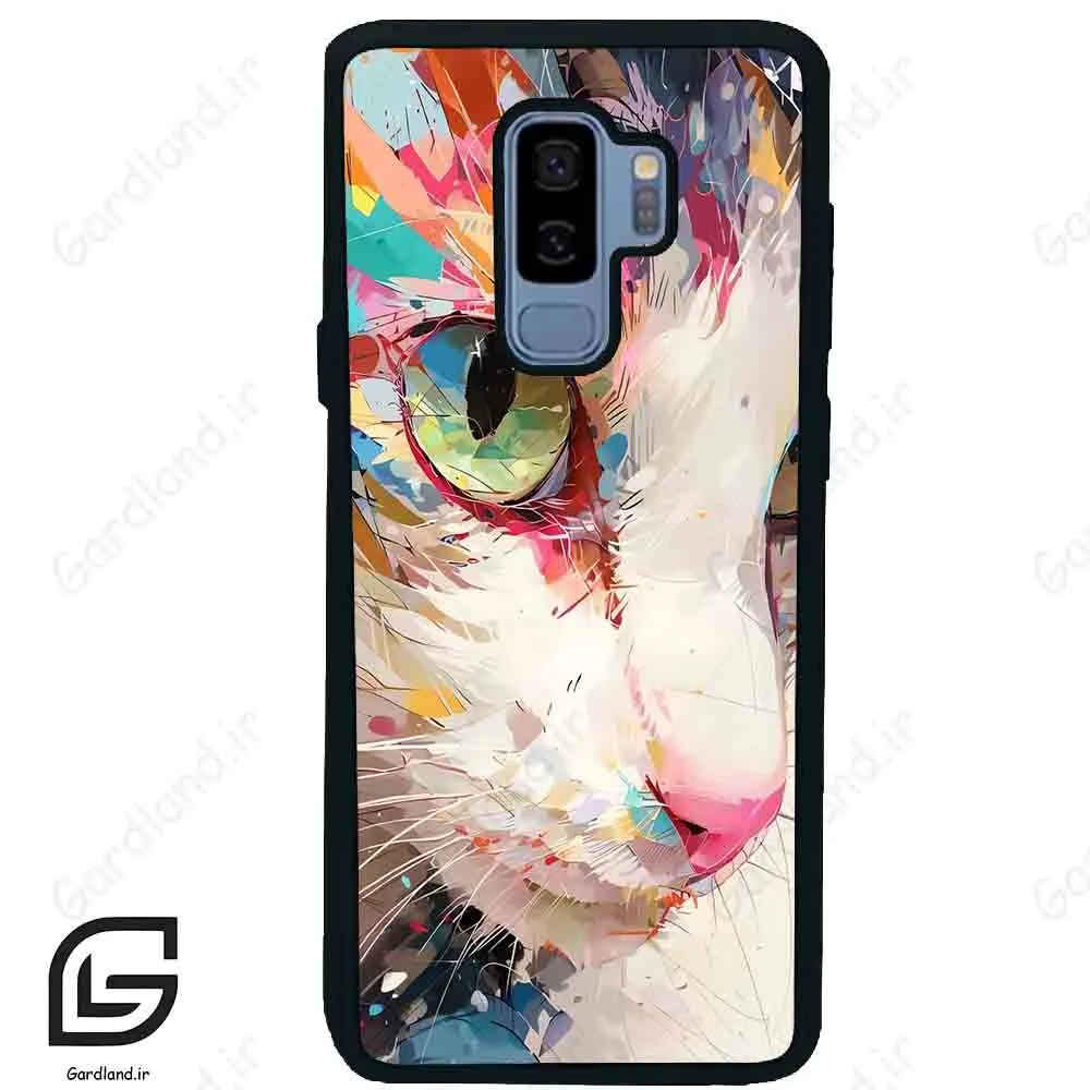 قاب گوشی سامسونگ اس 9 پلاس (Galaxy S9 Plus ) طرح گربه کد 2437