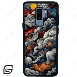 قاب گوشی سامسونگ اس 9 پلاس (Galaxy S9 Plus ) طرح ابرنگی کد 2448