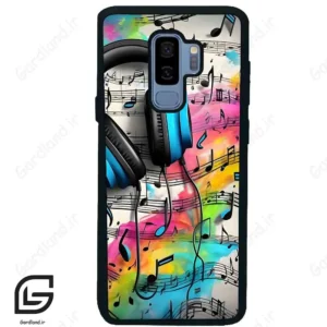 قاب گوشی سامسونگ اس 9 پلاس (Galaxy S9 Plus ) طرح موسیقی کد 2482