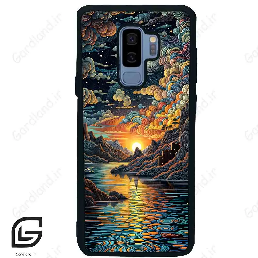 قاب گوشی سامسونگ اس 9 پلاس (Galaxy S9 Plus ) طرح نقاشی کد 2519