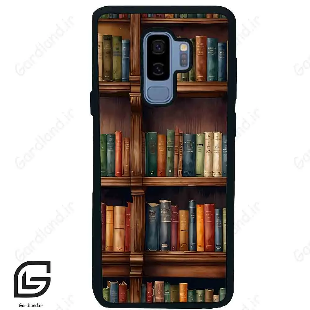 قاب گوشی سامسونگ اس 9 پلاس (Galaxy S9 Plus ) طرح کتابخانه کد 2527
