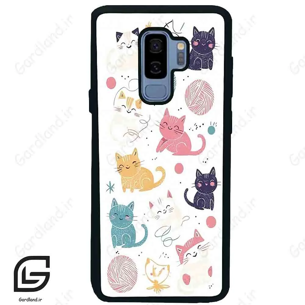 قاب گوشی سامسونگ اس 9 پلاس (Galaxy S9 Plus ) طرح گربه کد 2620