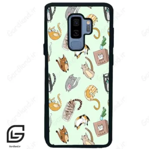 قاب گوشی سامسونگ اس 9 پلاس (Galaxy S9 Plus ) طرح گربه کد 2622