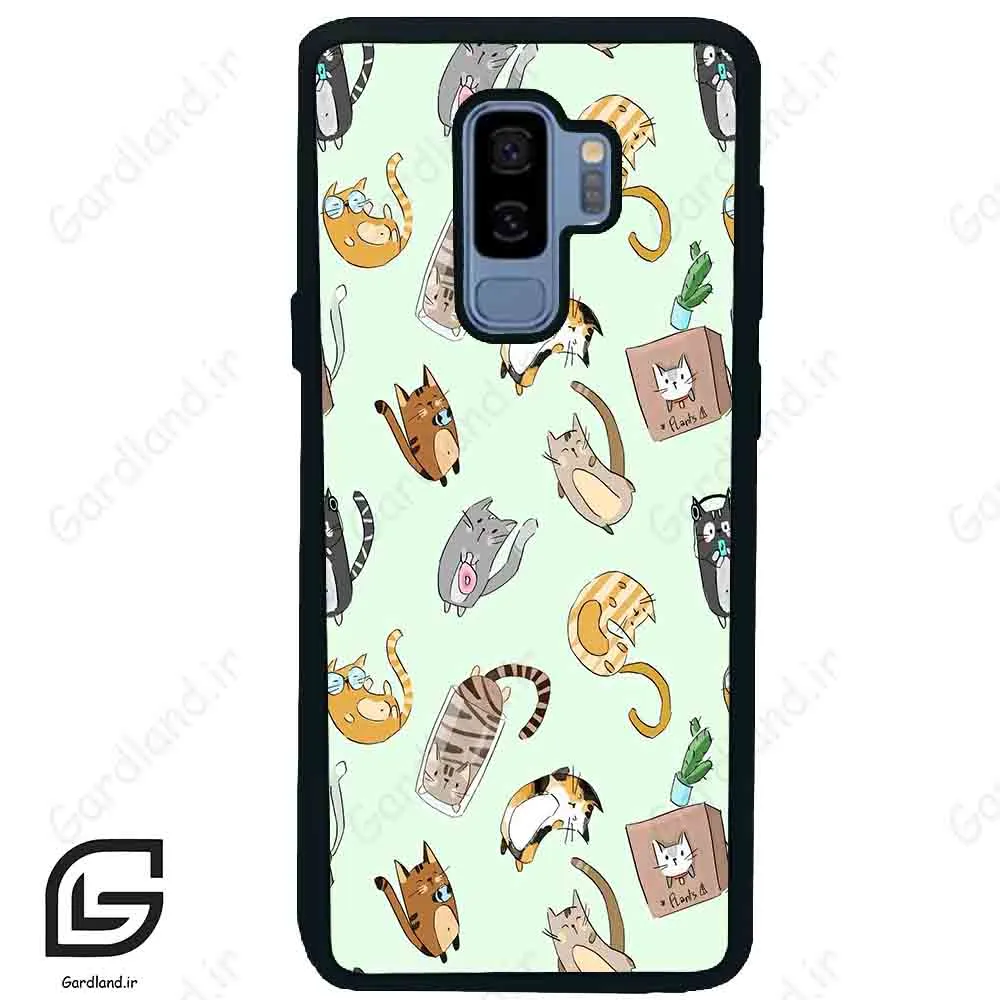 قاب گوشی سامسونگ اس 9 پلاس (Galaxy S9 Plus ) طرح گربه کد 2622