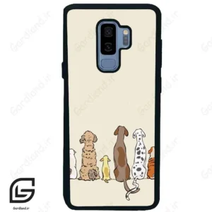قاب گوشی سامسونگ اس 9 پلاس (Galaxy S9 Plus ) طرح سگ کد 2630
