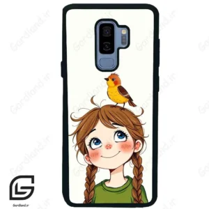 قاب گوشی سامسونگ اس 9 پلاس (Galaxy S9 Plus ) طرح دختر کد 2640
