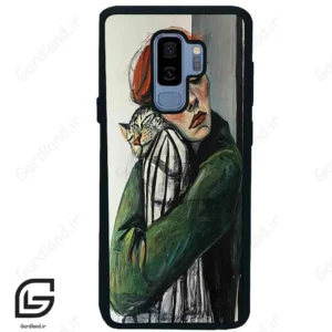 قاب گوشی سامسونگ اس 9 پلاس (Galaxy S9 Plus ) طرح گربه کد 2709