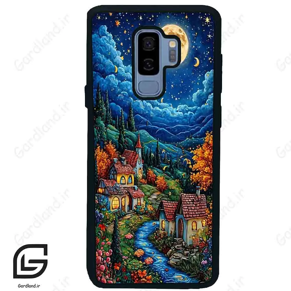 قاب گوشی سامسونگ اس 9 پلاس (Galaxy S9 Plus ) طرح دهکده کد 2732