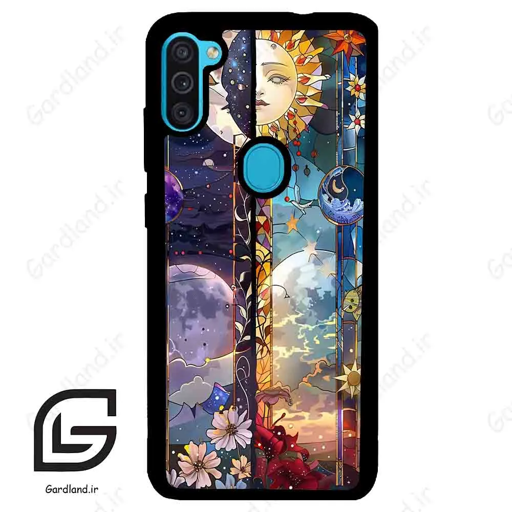قاب گوشی سامسونگ ام 11 (Galaxy M11 ) طرح ماه کد 2695