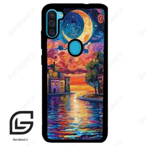 قاب گوشی سامسونگ ام 11 (Galaxy M11 ) طرح ماه کد 2699