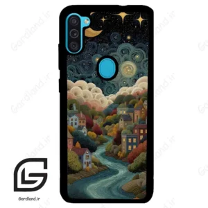 قاب گوشی سامسونگ ام 11 (Galaxy M11 ) طرح دهکده کد 2736