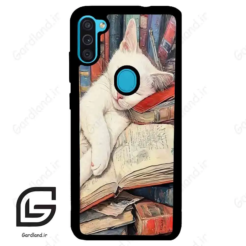 قاب گوشی سامسونگ ام 11 (Galaxy M11 ) طرح گربه کد 2758