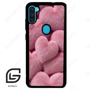 قاب گوشی سامسونگ ام 11 (Galaxy M11 ) طرح قلبی کد 2772