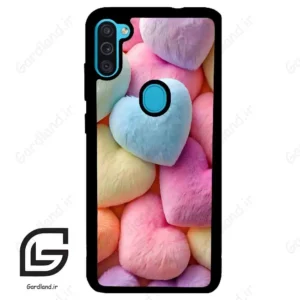 قاب گوشی سامسونگ ام 11 (Galaxy M11 ) طرح قلبی کد 2782