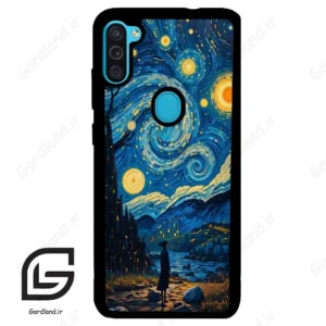 قاب گوشی سامسونگ ام 11 (Galaxy M11 ) طرح شب کد 2801