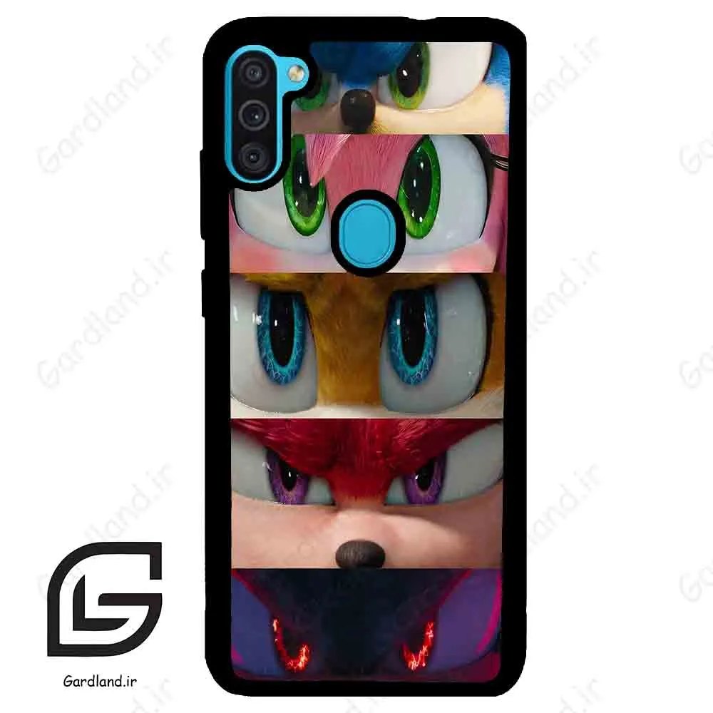قاب گوشی سامسونگ ام 11 (Galaxy M11 ) طرح سونیک کد 2824