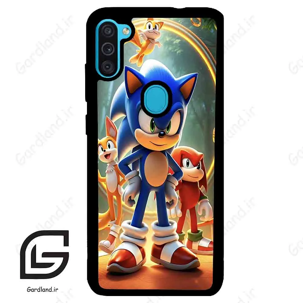 قاب گوشی سامسونگ ام 11 (Galaxy M11 ) طرح سونیک کد 2861
