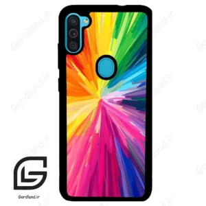 قاب گوشی سامسونگ ام 11 (Galaxy M11 ) طرح رنگارنگ کد 2877
