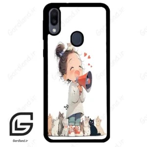 قاب گوشی سامسونگ ام 20 (Galaxy M20 ) طرح دخترانه کد 2027