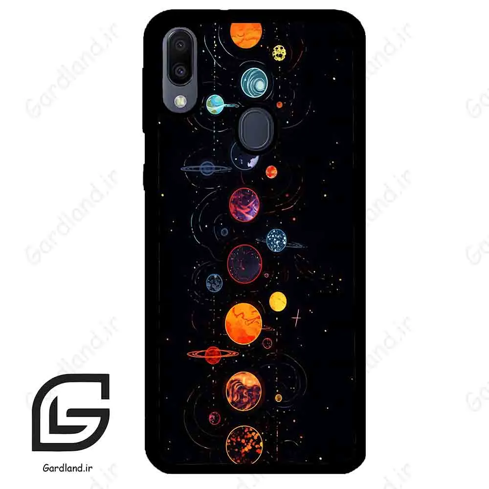قاب گوشی سامسونگ ام 20 (Galaxy M20 ) طرح کهکشان کد 2062