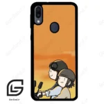 قاب گوشی سامسونگ ام 20 (Galaxy M20 ) طرح کاپلی کد 2119