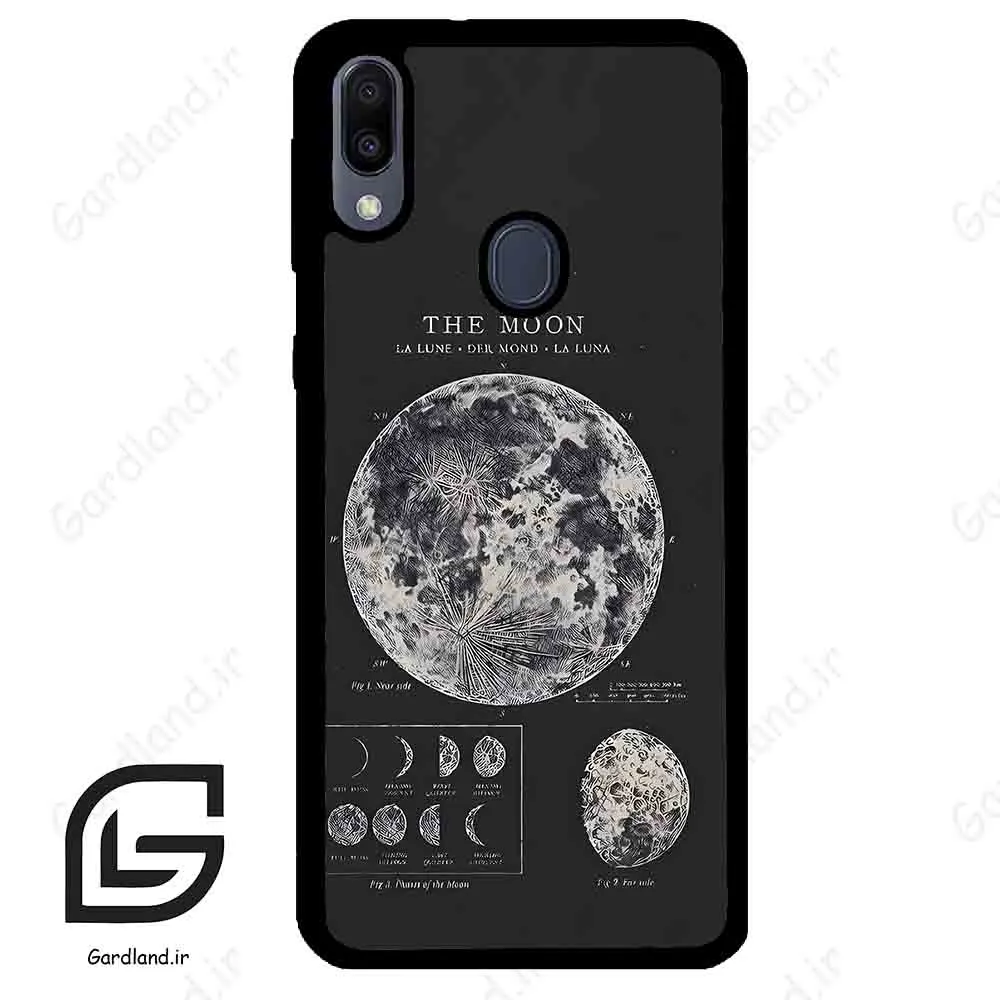 قاب گوشی سامسونگ ام 20 (Galaxy M20 ) طرح ماه کد 2175