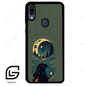 قاب گوشی سامسونگ ام 20 (Galaxy M20 ) طرح ماه کد 2267