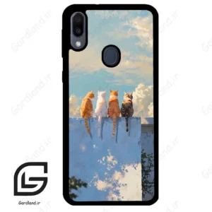قاب گوشی سامسونگ ام 20 (Galaxy M20 ) طرح گربه کد 2367