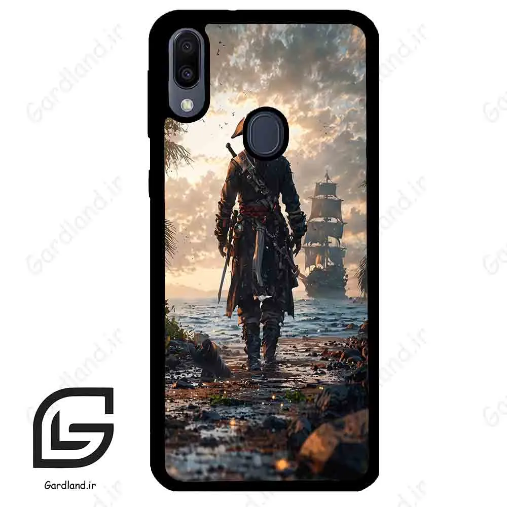 قاب گوشی سامسونگ ام 20 (Galaxy M20 ) طرح سامورایی کد 2384