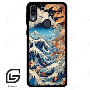 قاب گوشی سامسونگ ام 20 (Galaxy M20 ) طرح موج کد 2418