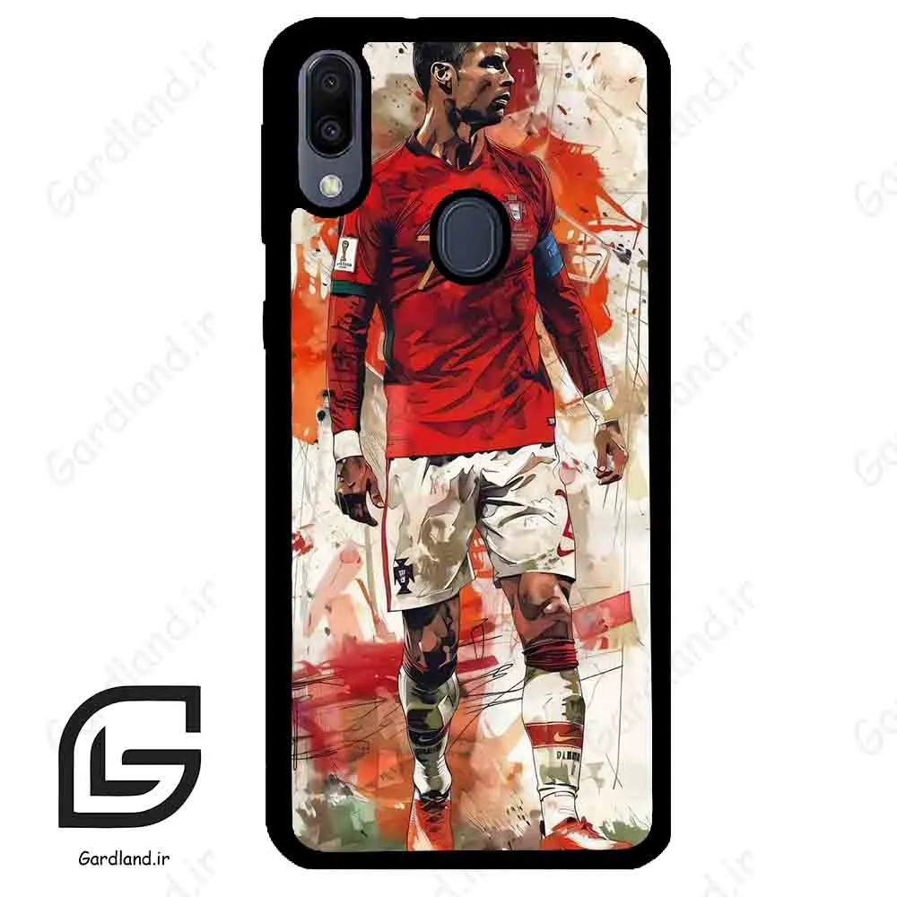 قاب گوشی سامسونگ ام 20 (Galaxy M20 ) طرح رونالدو کد 2419
