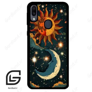 قاب گوشی سامسونگ ام 20 (Galaxy M20 ) طرح ماه کد 2474