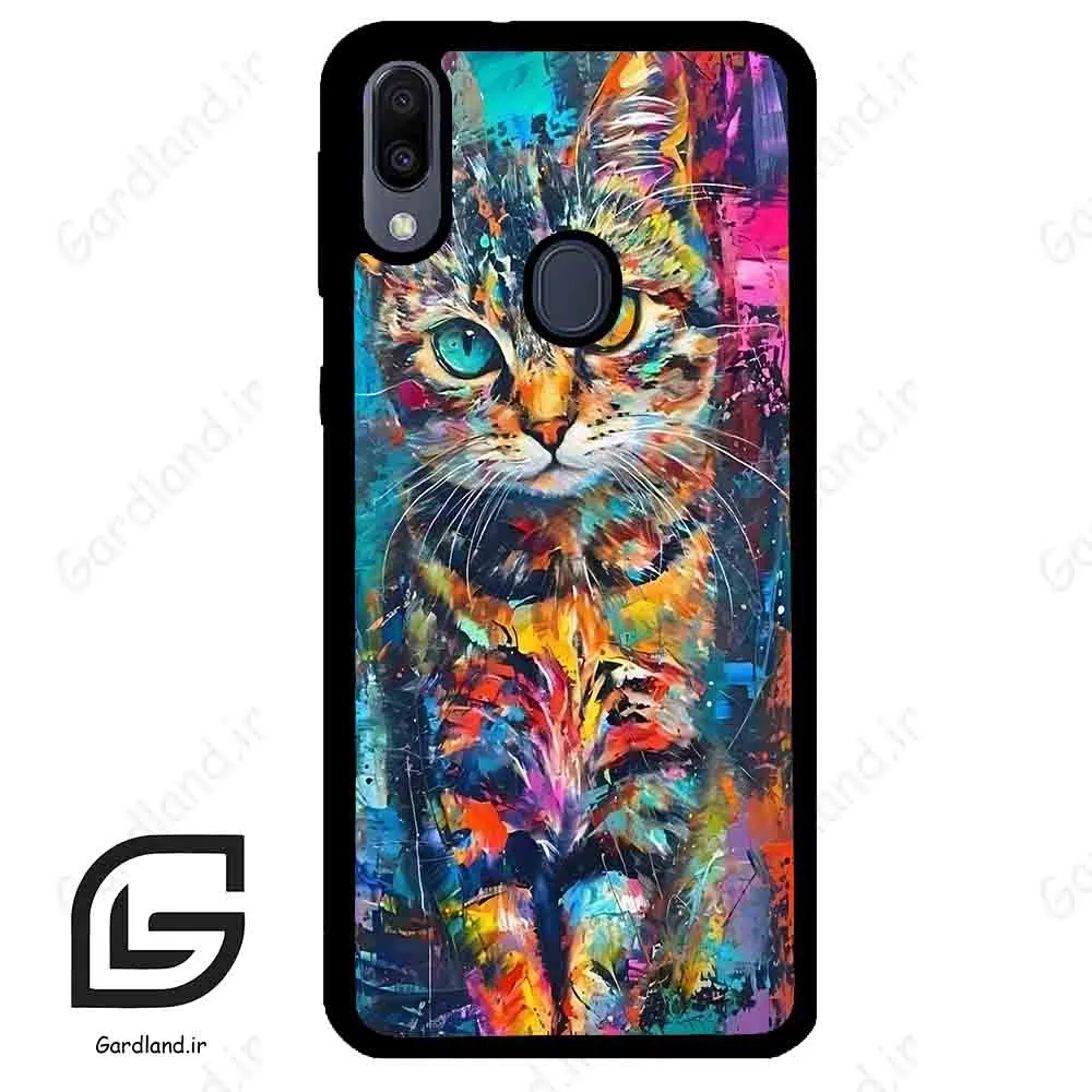 قاب گوشی سامسونگ ام 20 (Galaxy M20 ) طرح گربه کد 2488