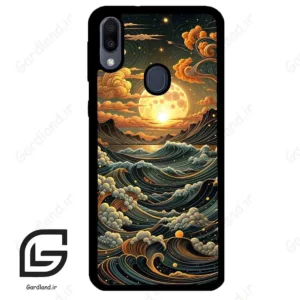 قاب گوشی سامسونگ ام 20 (Galaxy M20 ) طرح غروب کد 2505