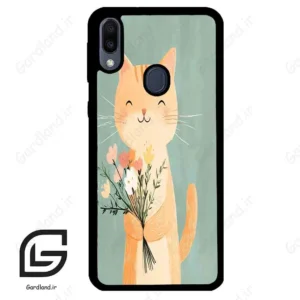 قاب گوشی سامسونگ ام 20 (Galaxy M20 ) طرح گربه کد 2619