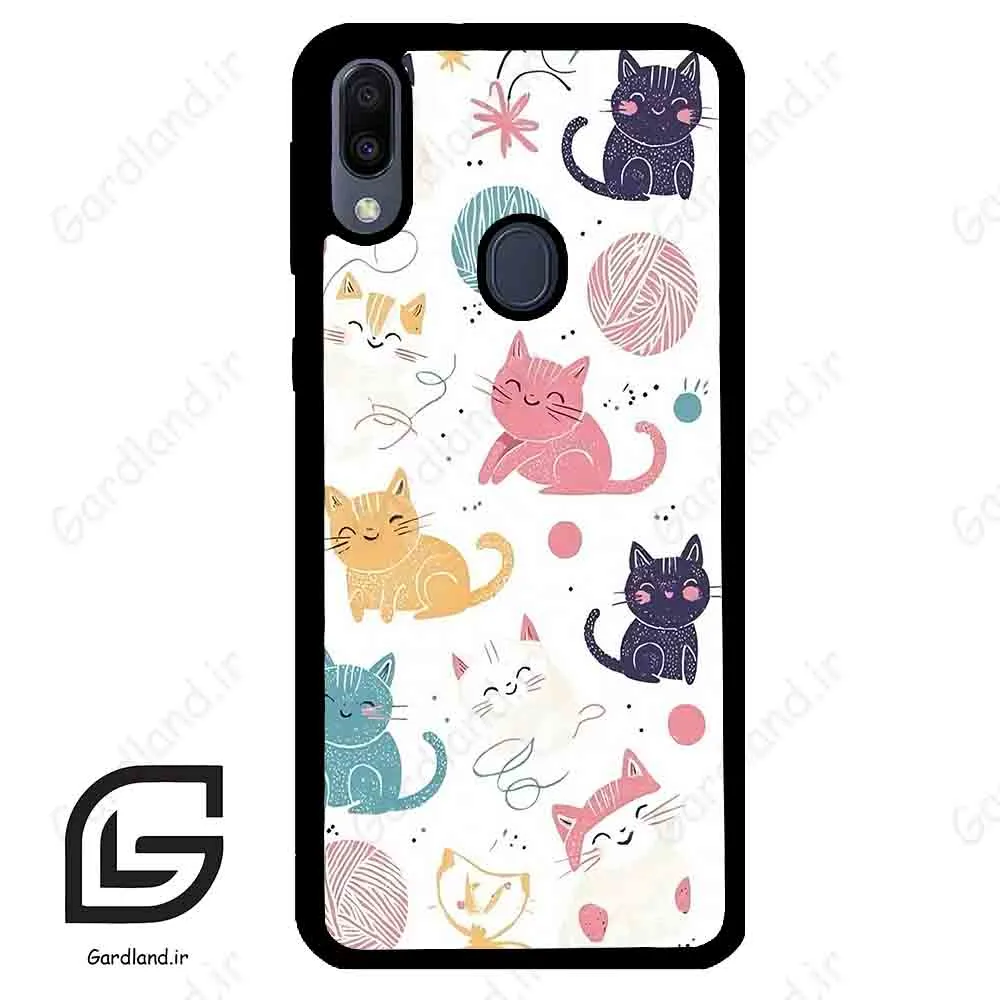 قاب گوشی سامسونگ ام 20 (Galaxy M20 ) طرح گربه کد 2620