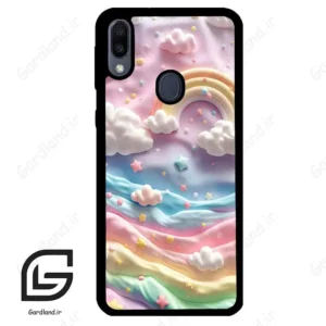 قاب گوشی سامسونگ ام 20 (Galaxy M20 ) طرح رنگارنگ کد 2656