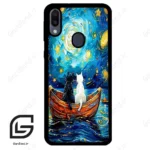 قاب گوشی سامسونگ ام 20 (Galaxy M20 ) طرح گربه کد 2727