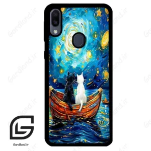 قاب گوشی سامسونگ ام 20 (Galaxy M20 ) طرح گربه کد 2727