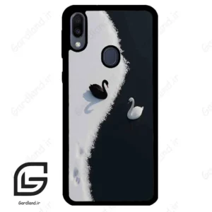 قاب گوشی سامسونگ ام 20 (Galaxy M20 ) طرح قو کد 2804