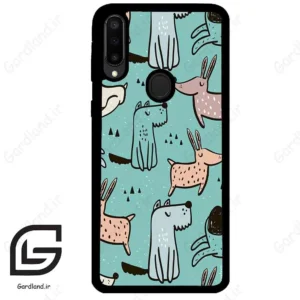 قاب گوشی سامسونگ ام 30 (Galaxy M30) طرح حیوانات کد 2000
