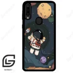 قاب گوشی سامسونگ ام 30 (Galaxy M30 ) طرح فضانورد کد 2001