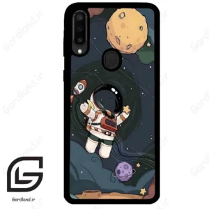 قاب گوشی سامسونگ ام 30 (Galaxy M30 ) طرح فضانورد کد 2001
