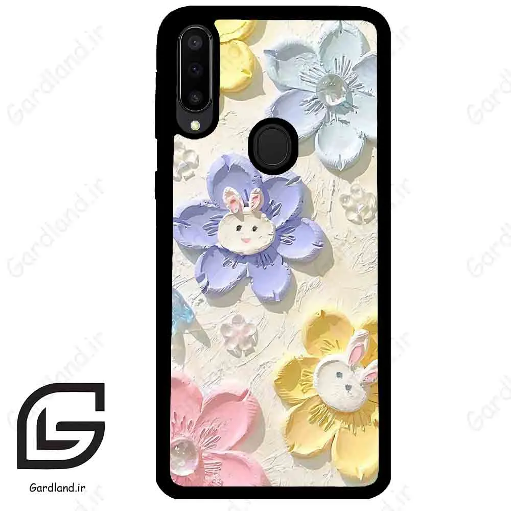 قاب گوشی سامسونگ ام 30 (Galaxy M30 ) طرح گل کد 2046