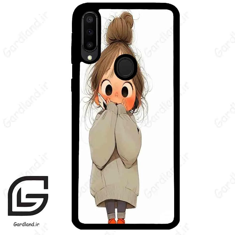قاب گوشی سامسونگ ام 30 (Galaxy M30 ) طرح دخترانه کد 2054