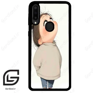 قاب گوشی سامسونگ ام 30 (Galaxy M30 ) طرح دختر کد 2057