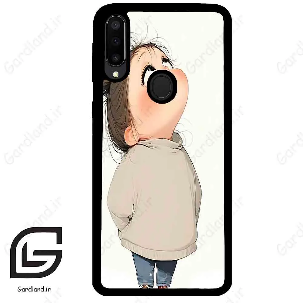 قاب گوشی سامسونگ ام 30 (Galaxy M30 ) طرح دختر کد 2057